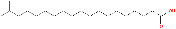Nonadecanoic acid, 18 methyl 
